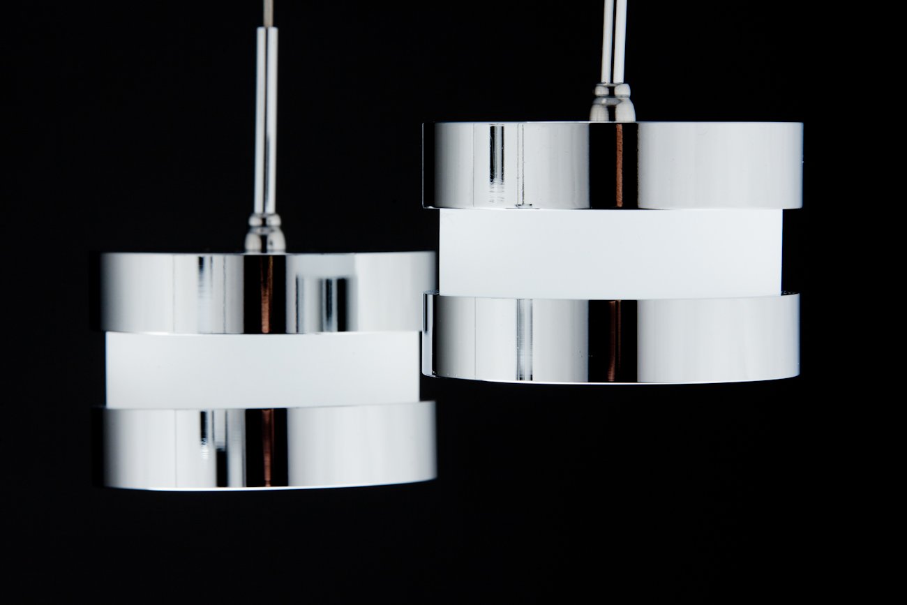 Lampadario a Sospensione Led Cup 6 di Design Moderno