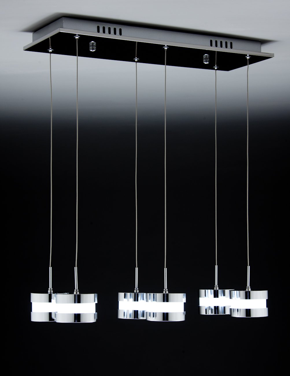 Lampadario a Sospensione Led Cup 6 di Design Moderno