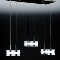 Lampadario a Sospensione Led Cup 6 di Design Moderno
