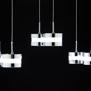 Lampadario a Sospensione Led Cup 6 di Design Moderno