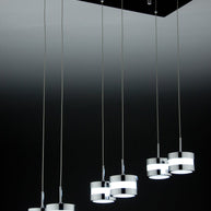 Lampadario a Sospensione Led Cup 6 di Design Moderno