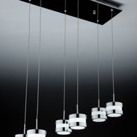 Lampadario a Sospensione Led Cup 6 di Design Moderno