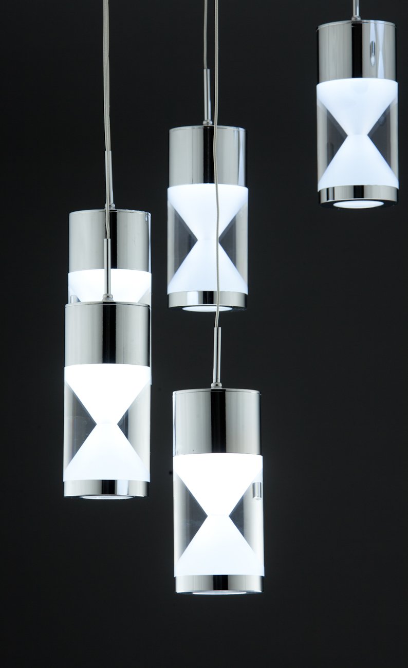 Lampadario a Sospensione Led Clessi 9 di Design Moderno