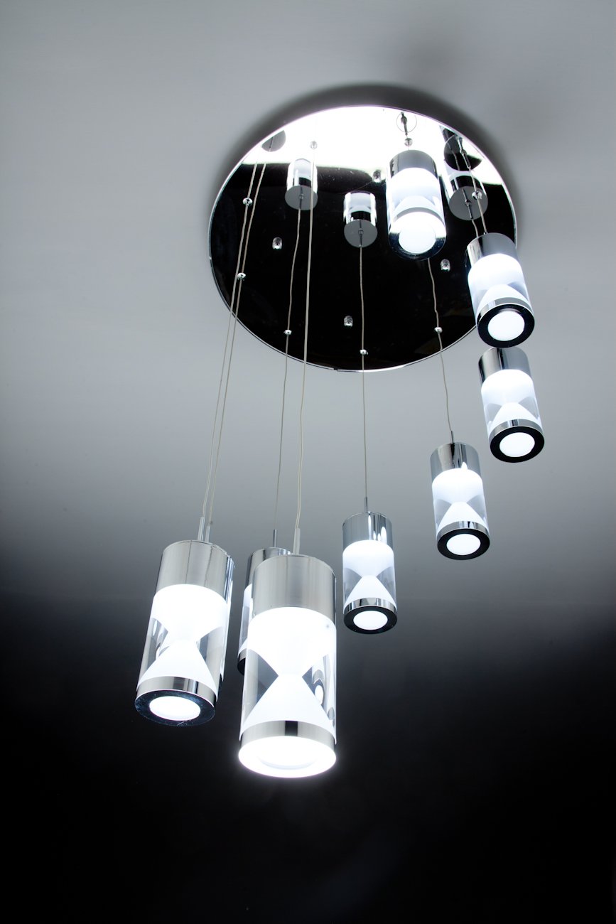 Lampadario a Sospensione Led Clessi 9 di Design Moderno