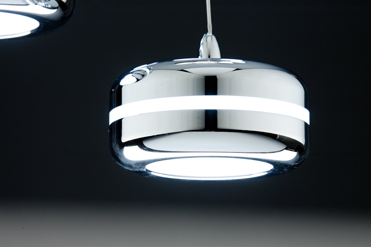 Lampadario a Sospensione Led Plate 9 di Design Moderno