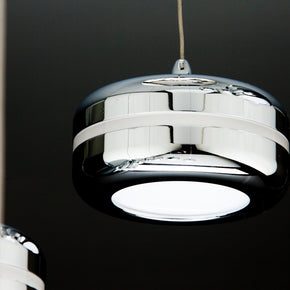 Lampadario a Sospensione Led Plate 9 di Design Moderno