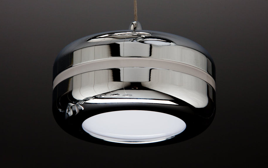 Lampadario a Sospensione Led Plate 9 di Design Moderno