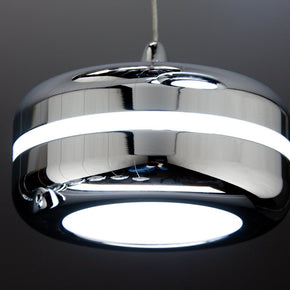 Lampadario a Sospensione Led Plate 9 di Design Moderno