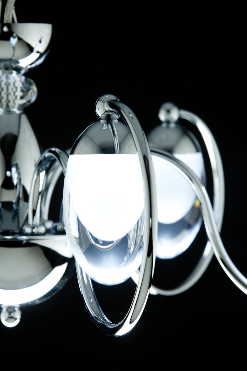 Lampadario a Sospensione Led Candeliere 6 Design Moderno