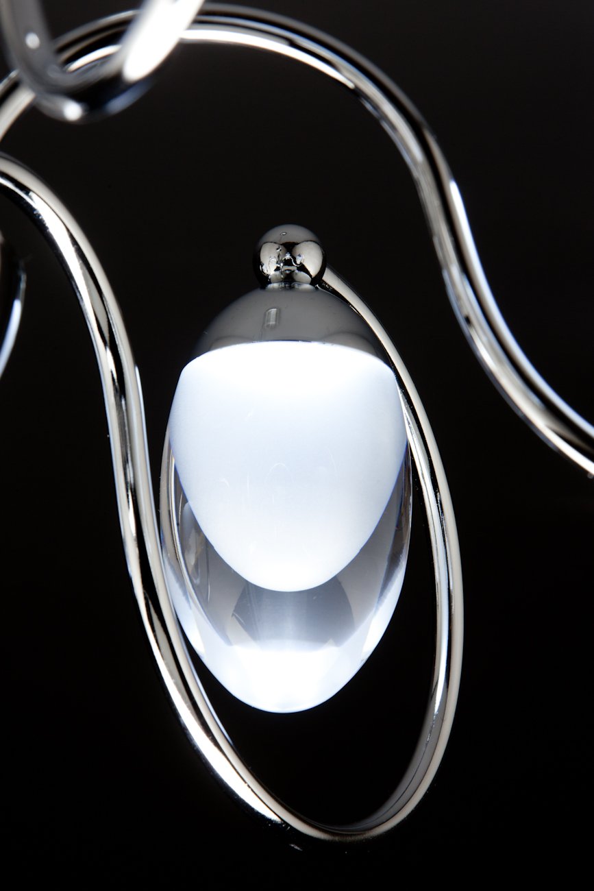 Lampadario a Sospensione Led Candeliere 6 Design Moderno