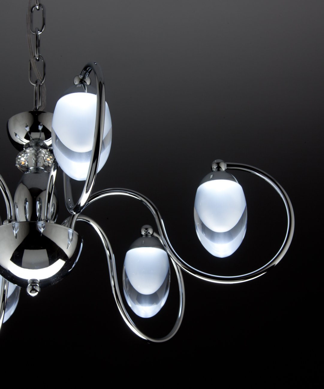 Lampadario a Sospensione Led Candeliere 6 Design Moderno