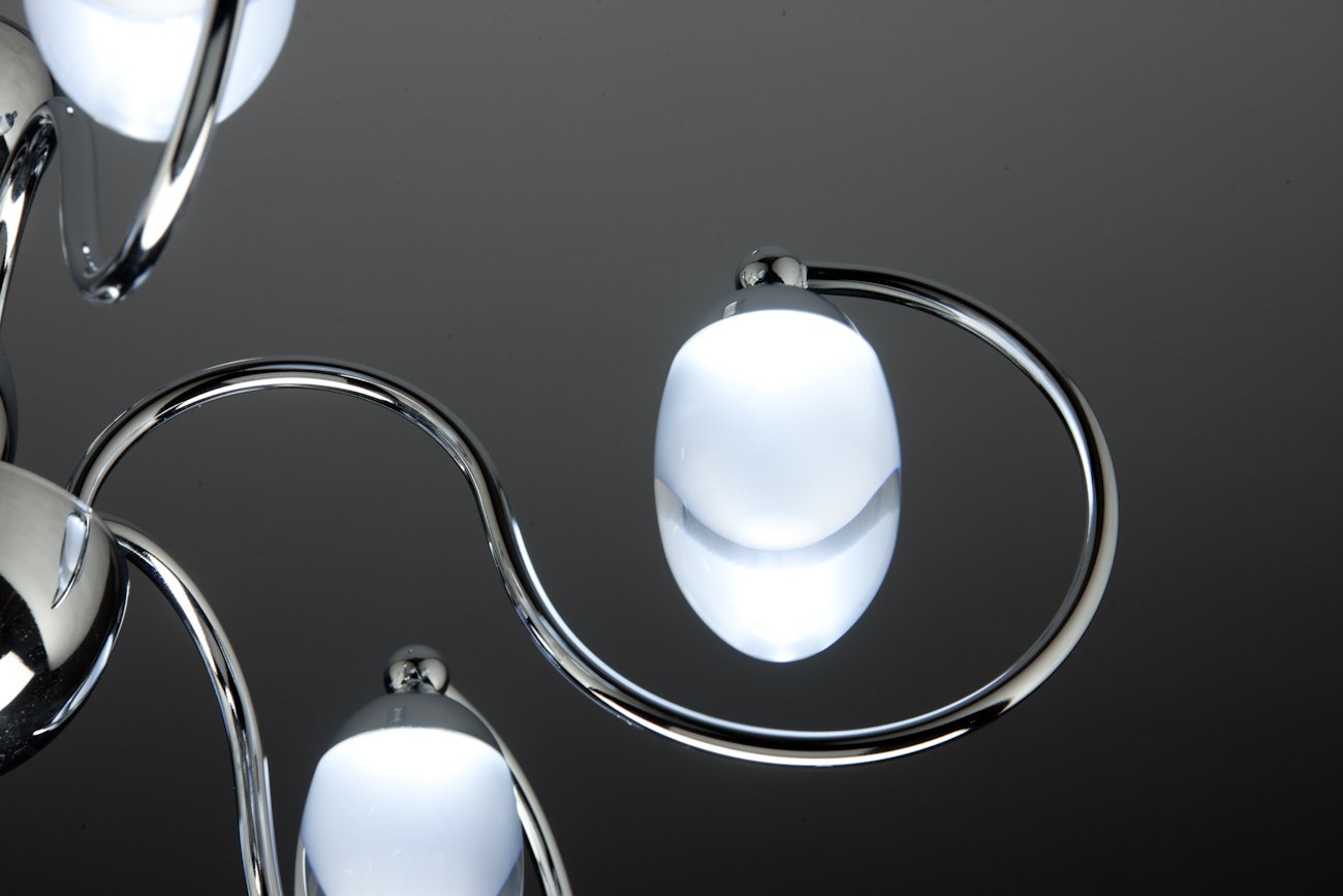Lampadario a Sospensione Led Candeliere 6 Design Moderno