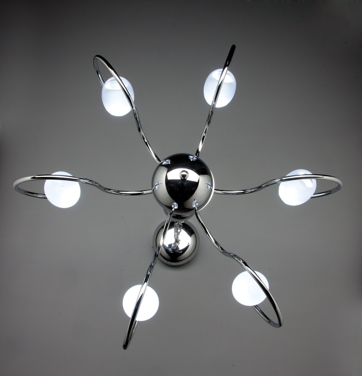 Lampadario a Sospensione Led Candeliere 6 Design Moderno