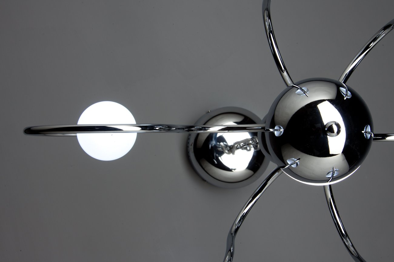 Lampadario a Sospensione Led Candeliere 6 Design Moderno