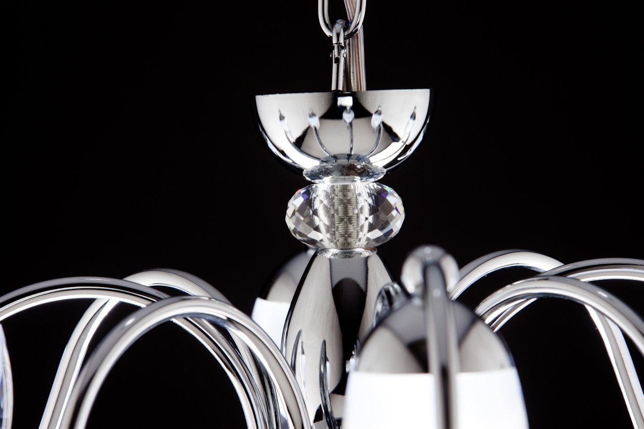 Lampadario a Sospensione led Candeliere 8 di Design Moderno
