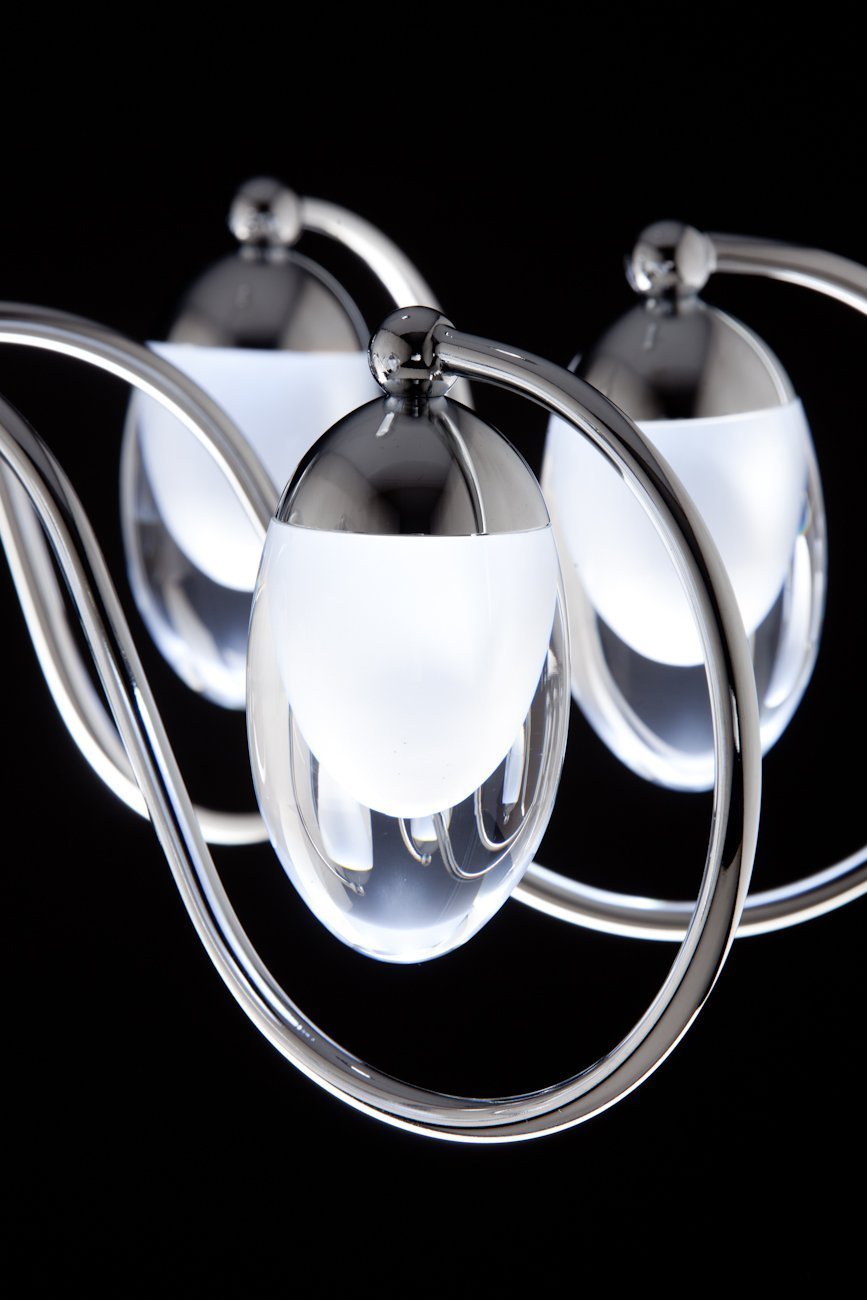 Lampadario a Sospensione led Candeliere 8 di Design Moderno