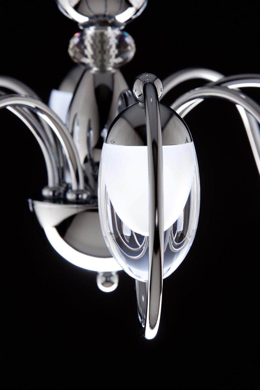 Lampadario a Sospensione led Candeliere 8 di Design Moderno