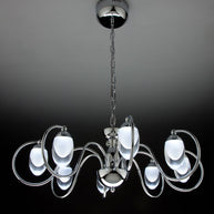 Lampadario a Sospensione led Candeliere 8 di Design Moderno