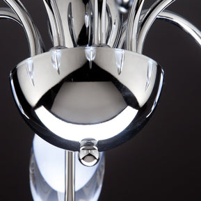 Lampadario a Sospensione led Candeliere 8 di Design Moderno