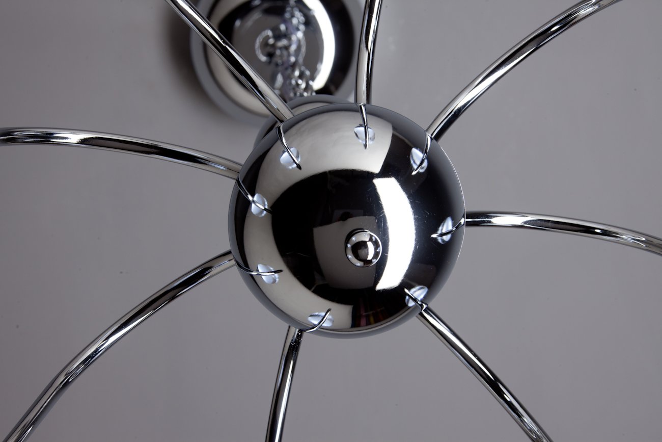 Lampadario a Sospensione led Candeliere 8 di Design Moderno