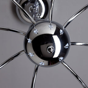 Lampadario a Sospensione led Candeliere 8 di Design Moderno