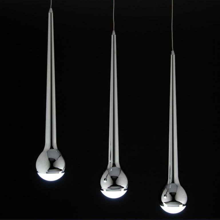 Lampadario a Sospensione Led Drop 3 di Design Moderno