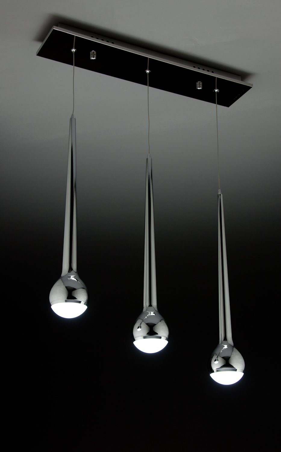 Lampadario a Sospensione Led Drop 3 di Design Moderno
