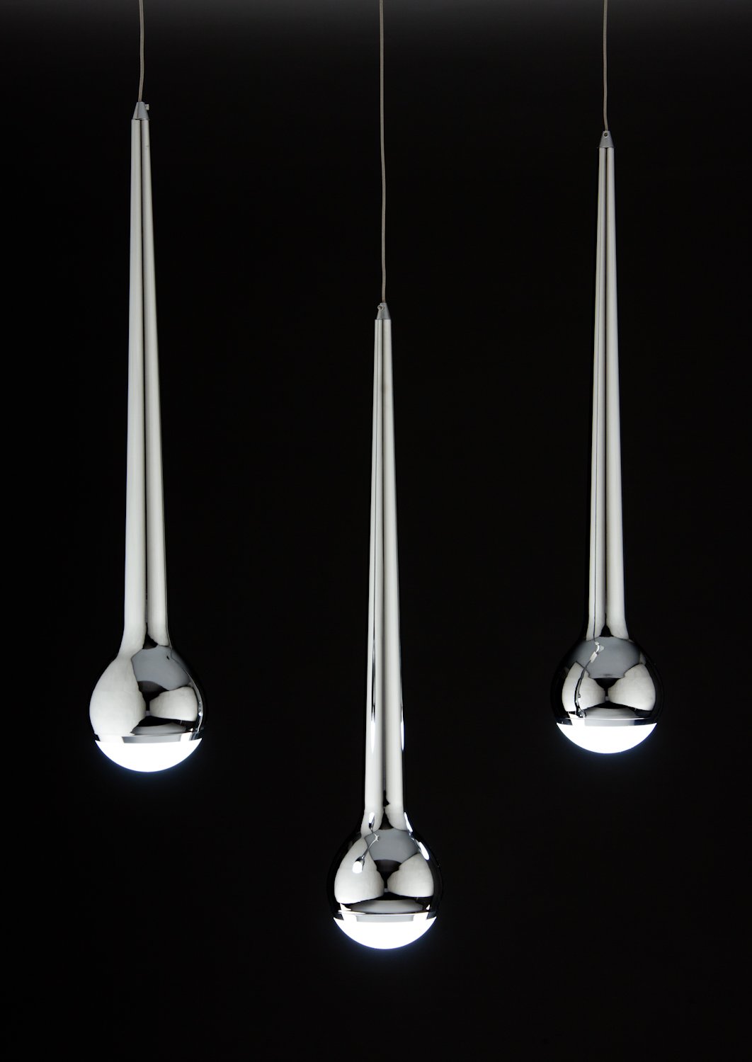 Lampadario a Sospensione Led Drop 3 di Design Moderno