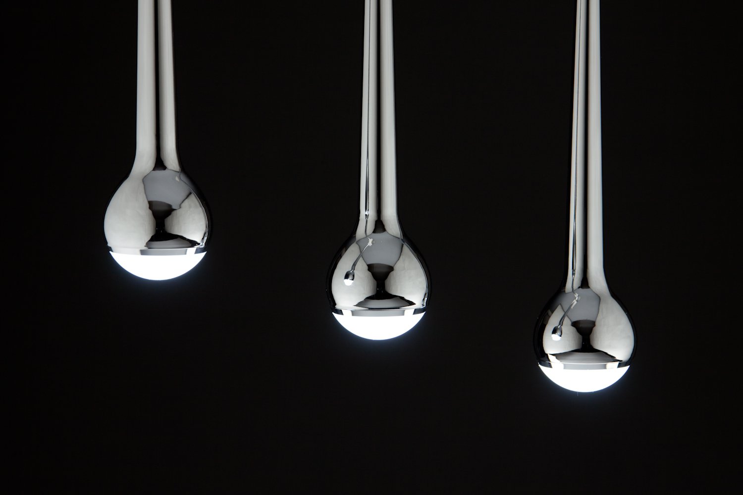 Lampadario a Sospensione Led Drop 3 di Design Moderno