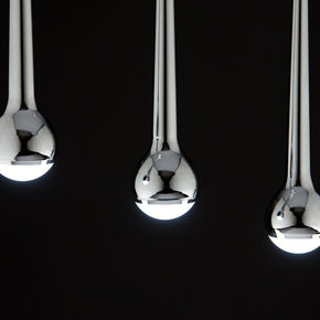 Lampadario a Sospensione Led Drop 3 di Design Moderno