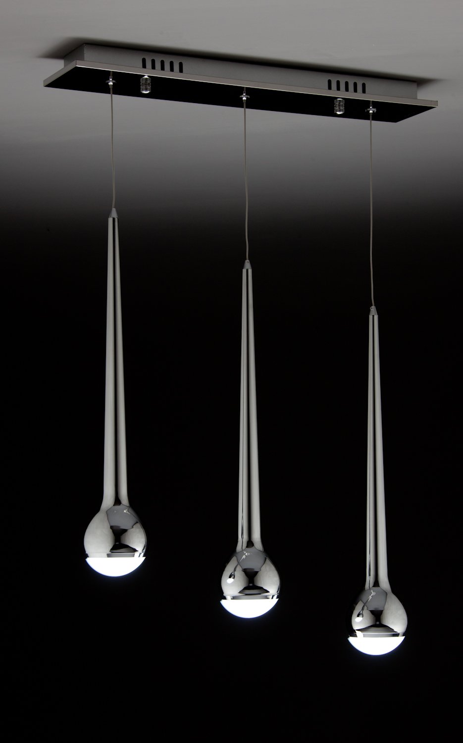 Lampadario a Sospensione Led Drop 3 di Design Moderno