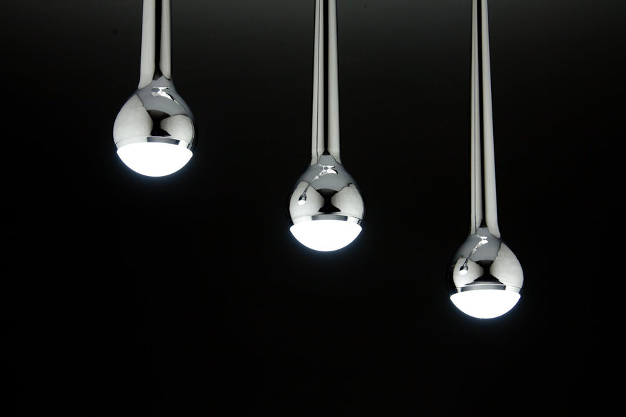 Lampadario a Sospensione Led Drop 3 di Design Moderno