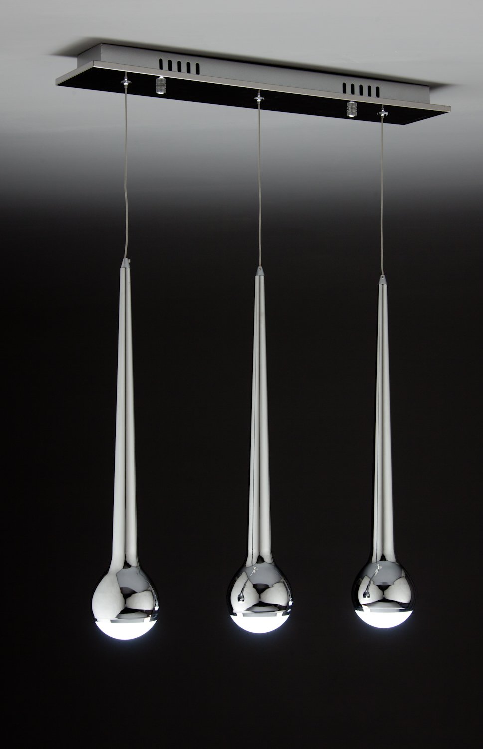 Lampadario a Sospensione Led Drop 3 di Design Moderno