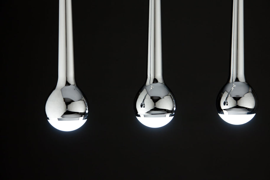 Lampadario a Sospensione Led Drop 3 di Design Moderno