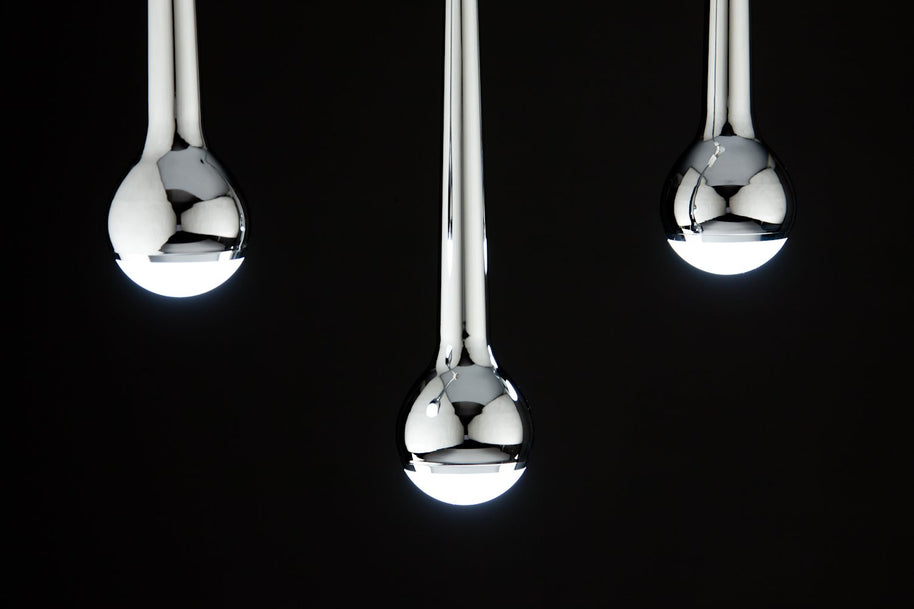 Lampadario a Sospensione Led Drop 3 di Design Moderno