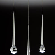 Lampadario a Sospensione Led Drop 3 di Design Moderno