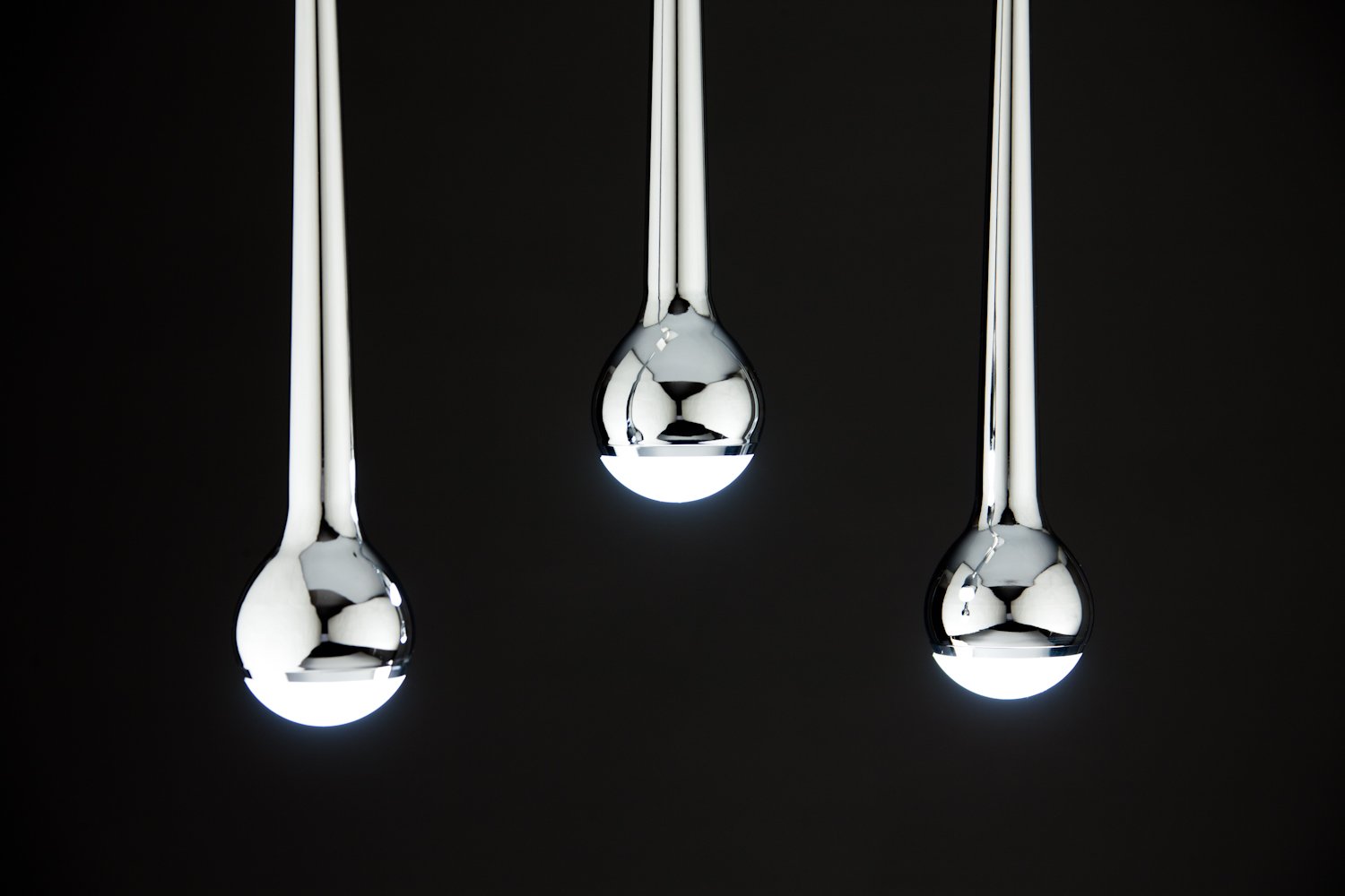 Lampadario a Sospensione Led Drop 3 di Design Moderno