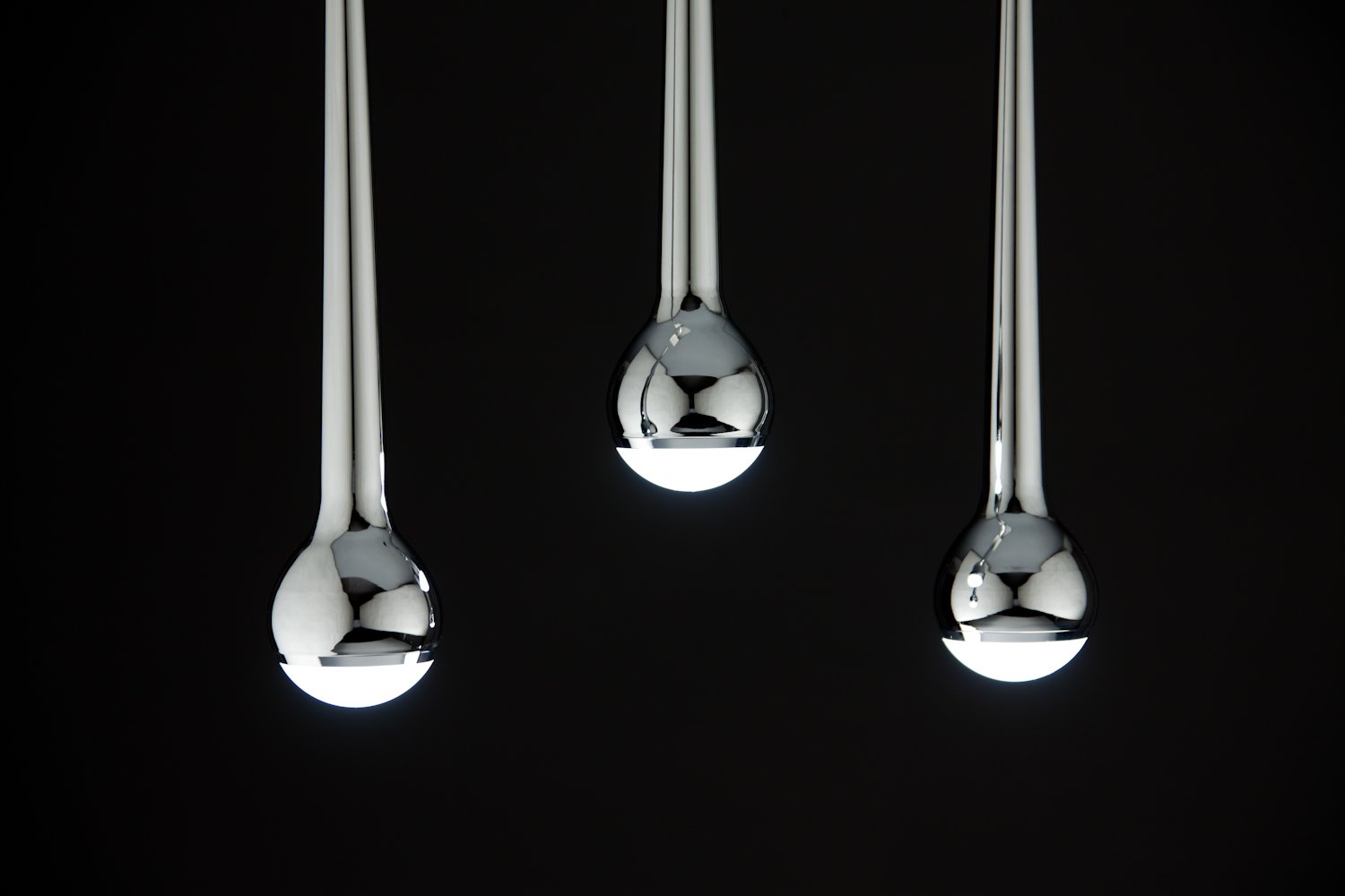 Lampadario a Sospensione Led Drop 3 di Design Moderno