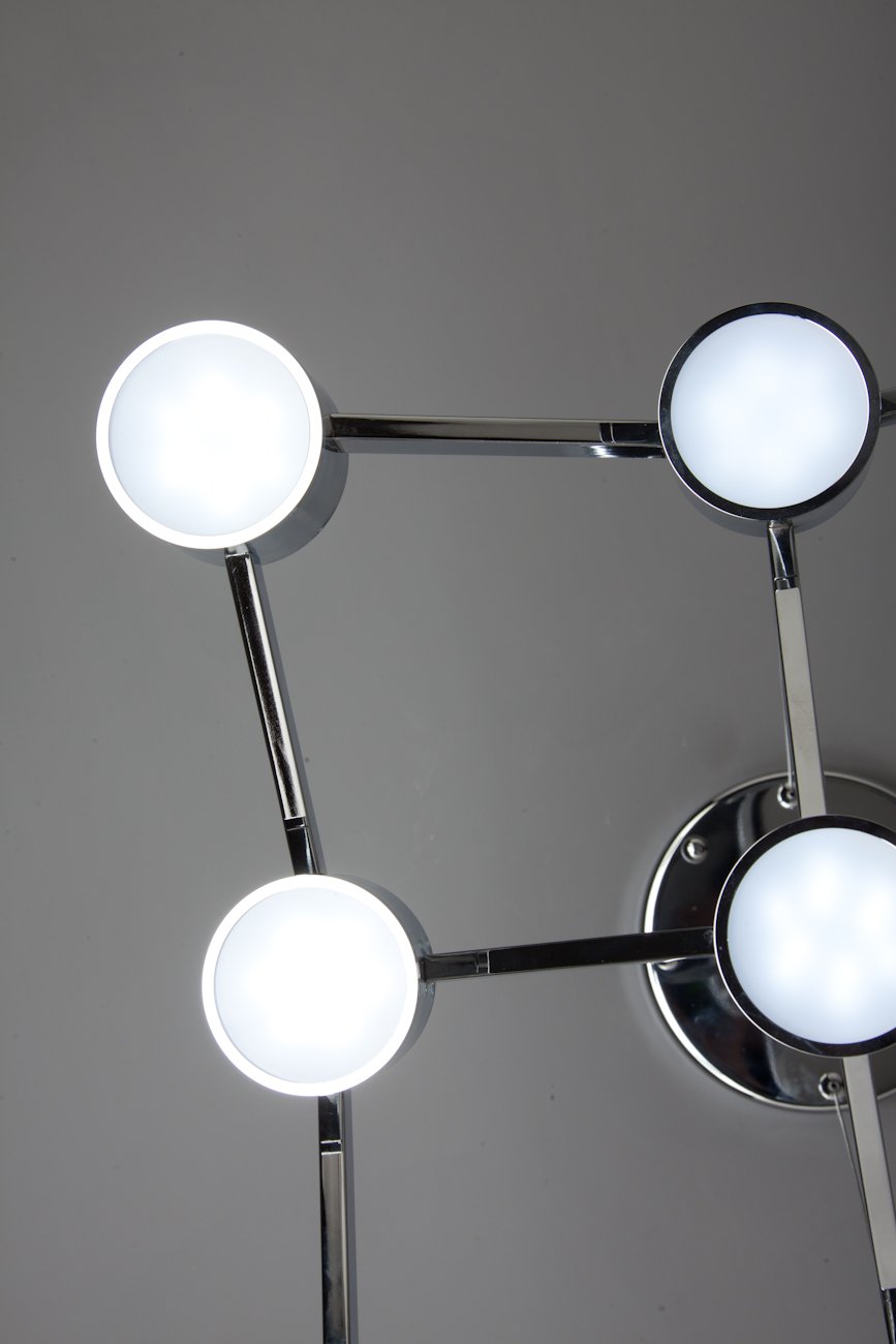 Lampadario a Sospensione led Mech 9 di Design Moderno