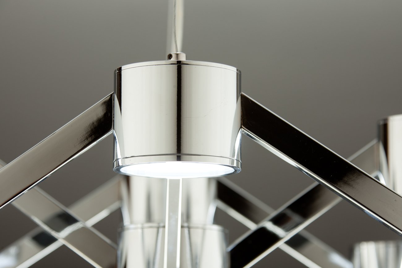 Lampadario a Sospensione led Mech 9 di Design Moderno