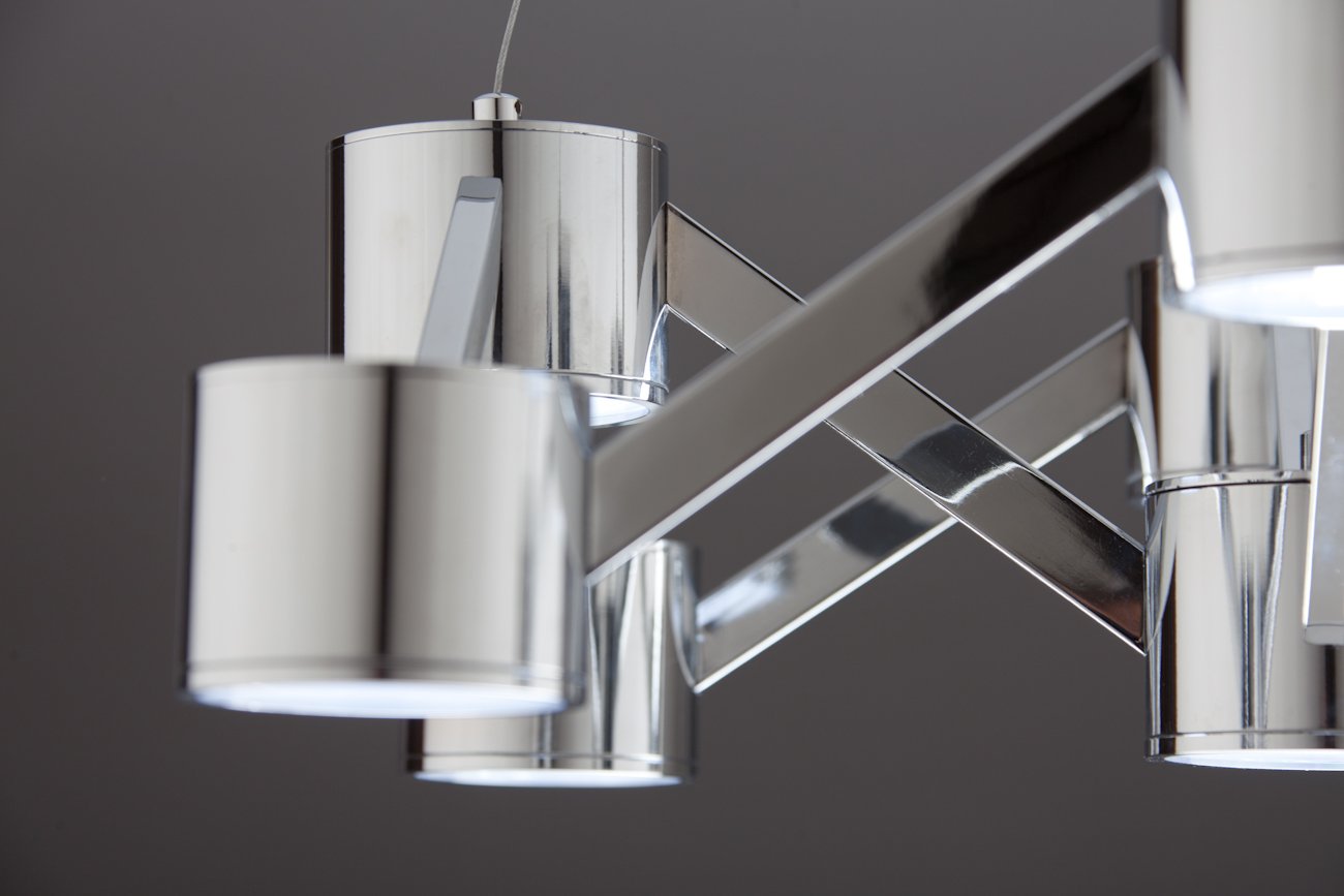 Lampadario a Sospensione led Mech 9 di Design Moderno