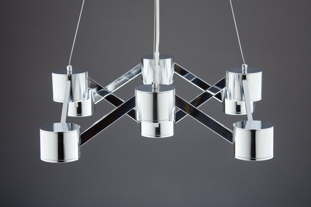 Lampadario a Sospensione led Mech 9 di Design Moderno