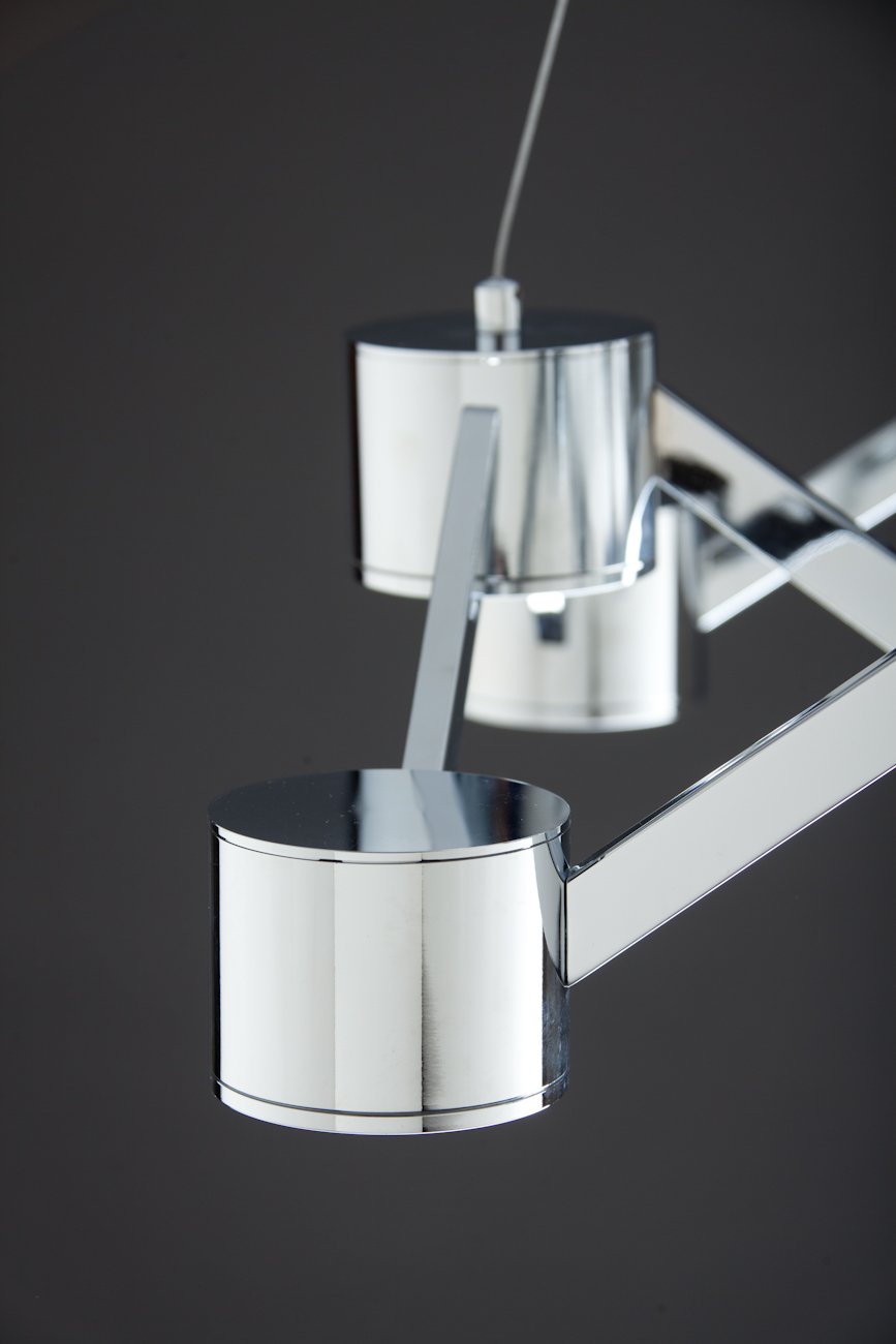 Lampadario a Sospensione led Mech 9 di Design Moderno