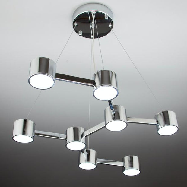 Lampadario a Sospensione Led Mech 8 Design Moderno