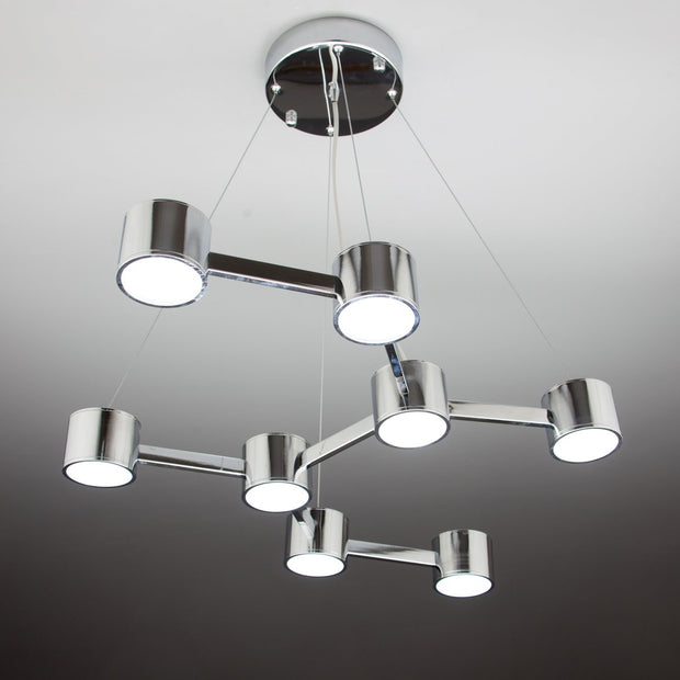 Lampadario a Sospensione Led Mech 8 Design Moderno