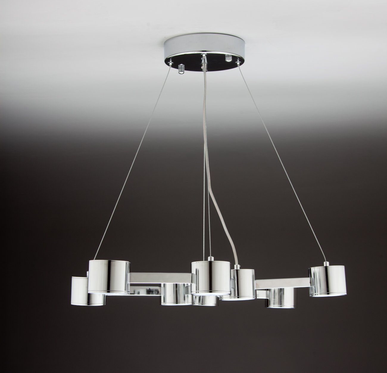 Lampadario a Sospensione Led Mech 8 Design Moderno