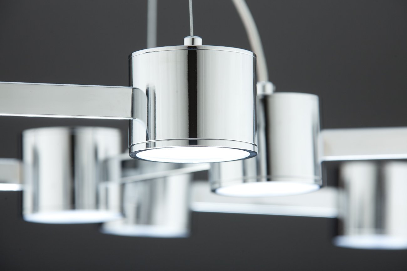 Lampadario a Sospensione Led Mech 8 Design Moderno