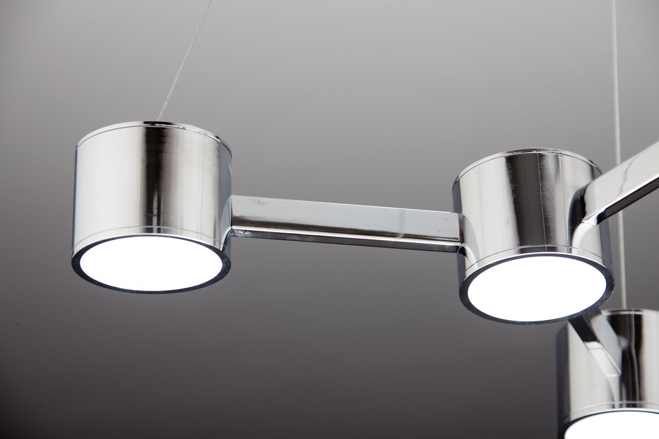 Lampadario a Sospensione Led Mech 8 Design Moderno