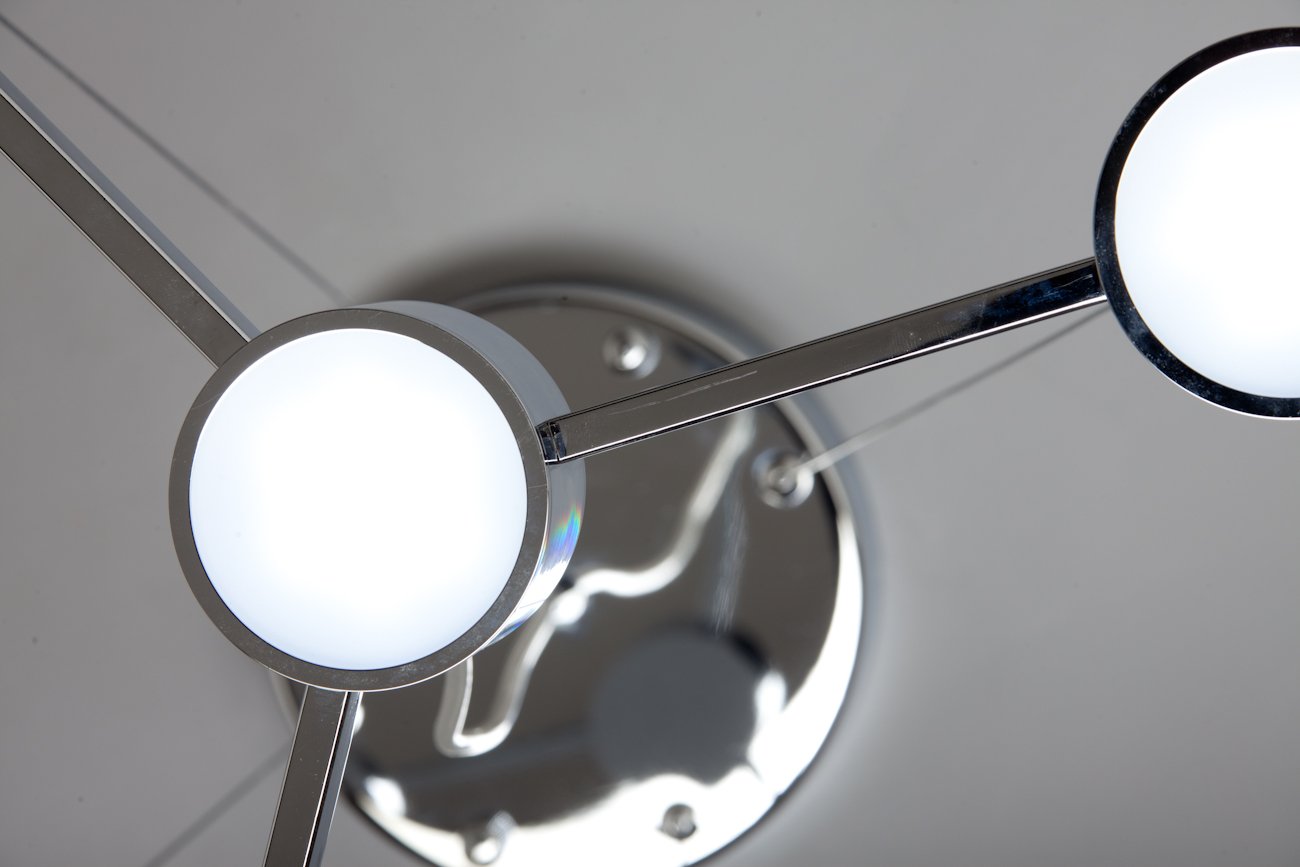 Lampadario a Sospensione Led Mech 8 Design Moderno