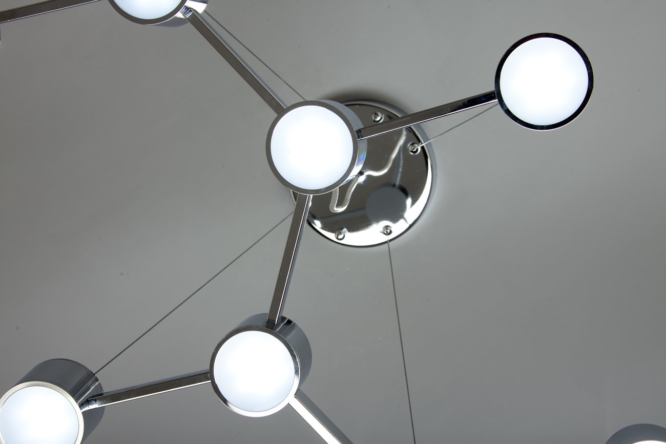 Lampadario a Sospensione Led Mech 8 Design Moderno